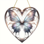 CIFbuy TikTok, temu pick-up service Acrylic Colorful Butterfly Garden Window Decor Home Holiday Gift - Image 2