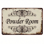 CIFbuy Funny Vintage Metal Sign 8x12 Inch Classic Tin Wall Art, Wall Art, Powder Room Bathroom Man Cave Unframed 8x1ikTok, 8x1ikTok, Self-l ckup Logioped - Image 7