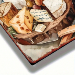 CIFbuy Vintage Cheese Platter Metal Sign 8x12 Inch Retro" Tin Sign 2D Flat Print Square, Art Decor For Home Bar Kitchen Farmhouse Inch RikTok, Inch RikTok, t Self-pickup Logiopics - Image 5