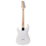 Rosewood Fingerboard Electric Guitar White - Image 4