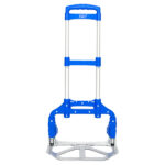 2-Pack Heavy Duty Metal Folding Roller Stand with Edge Guides Portable Woodworking Support - Blue - Image 16