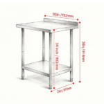 Metal Work Table ﻿ - Image 3