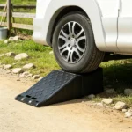 Single Auto Service Ramp (20000 lbs/9 Ton), 5.5" Elevation Vehicle Tire Ramp for Routine Maintenance - Image 5