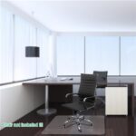 PVC Dull Polish Chair Mat Protection Floor Mat 90x120x0.2cm Rectangular - Image 8