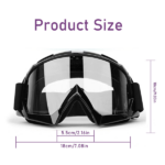 Windproof Anti-Scratch Dustproof Motorcycle Riding Goggles Ski Goggles Racing Goggles (US Logistics only For USPS.TK/TMEU only For self-pickup) - Image 2