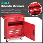 Repair tool cart Red - Image 8