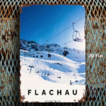 CIFbuy 1pc 2D Flat Metal Sign Austrian Ski Lift Decoration, Durable Metal Plaque For Bars Bedrooms Restaurants Kitchens Home Decor, 8x1 TikTok, TikTok, e For Bars Bedrooms Restaurants Kitchens Home Decor Self-pickup Logiopics - Image 3