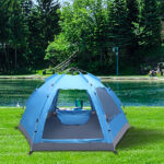 3-4 Person Automatic Family Tent Instant Pop Up Waterproof for Camping Hiking Travel Outdoor Activities - Image 16