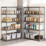 5-Tier Heavy Duty Garage Shelving Unit, 2200 LBS Total Load Capacity Boltless Storage Rack - Image 9