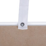 One Door & Three Layers Bathroom Cabinet White - Image 11