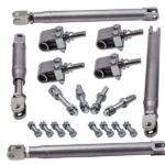 Motorcycle Motocross Dirt Bike Panel Stand Silver Replace 22753940 - Image 10
