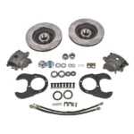 5 on 4-1/2 Disc Brake Kit Fit for Ford 1937-48 with Rotors + Calipers + Pads Set - Image 3
