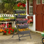 5 Tiers Vertical Garden Bed, Vertical Garden Planter Indoor and Outdoor, Vertical Elevated Garden Bed Perfect for Vegetables Flowers Herbs - Image 2
