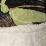 Soft Silk Touch Flannel with Sherpa Lined Throw 50"X60" Panda - Image 3