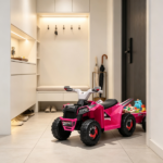 Pink 6V Toddler Electric Vehicle – with Toy-Carrying Back Trailer, Gentle Forward & Backward, Durable Wear-Resistant Wheels 18-36 Months - Image 5