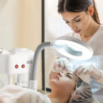 2 in 1 Facial Steamer with 3X Magnifying Lamp, Esthetician Steamer Professional Aromatherapy Humidifier Face Spa Mist Steam for Home Beauty Salon, Personal Skin Care Deep Cleaning - Image 11