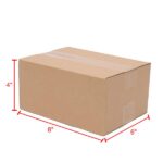 100 Corrugated Paper Boxes 8x6x4" 20.3*15.2*10cm Yellow - Image 17