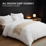 1PC Pure Color Bedding - Microfiber Hotel Series, with Zipper Closure Quilt Cover and Two Pillowcases, OKO-100 Certified, Amazon Logistics Shipment - Image 5