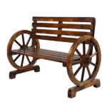5-Piece Acacia Wood Garden Table and Chair Set - Image 8