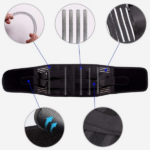 Adjustable Lower Back Brace Lumbar Support Waist Belt For Men Women Pain Relief Waist Belt (US Logistics only For USPS.TK/TMEU only For self-pickup) - Image 3