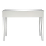 106*38*76cm Modern Mirror Two-Pump Computer Table Silver - Image 4