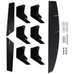 Black Rear Bumper Lip fit for Ford Mustang 2015-2023 Performance 9PC Diffuser Kit - Image 6