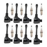 8X Ignition Coil + Spark Plugs fit for Infiniti QX56 QX80 Nissan Armada V8 5.6L 12V - Image 7