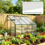 14 Pieces 4'x2'x0.16" Twin-Wall Polycarbonate Greenhouse Panels Clear Waterproof UV Protected for Gardening And Agriculture Polycarbonate Panels Only - Image 6