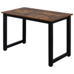 [Old code:20660718]110cm Decent High Strength Wooden Computer Desk Oak - Image 15