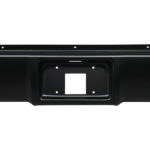 Pickup Truck Rear Bumper Chevrolet C1500 C2500 C3500 K1500 K2500 K3500 1988-1998-Black/Steel - Image 3