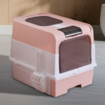 pinkMagic Cube Intelligent Cat litter Box - Free Hands, Enjoy Pure Life | Automatic Cleaning, Silent Design, Preferred for Multi Cat Families - Image 5