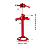 2200 lb support spring assembly/disassembly machine, red, workshop equipment and applications - Image 12
