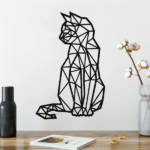 CIFbuy 1PC Handmade animal metal wall art, rural wrought iron interior and exterior decoration, whimsical silhouette design, living room, bedroom,(TikTok/temu self-pickup orders) - Image 6