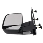 Left Right Side Mirror fit for Ford E-150/E-250 03-13 GM1321397 Power Black ABS - Image 4