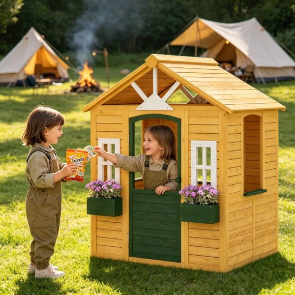 Wooden Playhouse