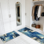 Washable kitchen floor mat set (3 pieces), non-slip long strip floor mat set, kitchen long strip floor mat, hallway/laundry room decorative carpet. - Image 10