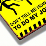 CIFbuy Funny Warning Metal Sign 8x12 Inch Don't Tell Me How To Do My Job, Vintage Yellow Black 2D Flat Iron Art, Humorous Office Wall D TikTok, TikTok, ll D Self-pickup Logiopics - Image 6