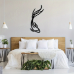CIFbuy Hand Forged Half Pound Solid iron Fish Wall Art Personalized Fishing Theme Gift (TikTok, temu pick-up service) - Image 5