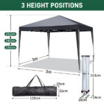 10'x10' Pop Up Canopy - Image 3