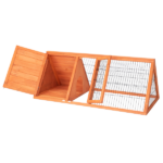 50" Wooden Rabbit Guinea Pig Hutch Wooden Rabbit Guinea Pig House - Image 4