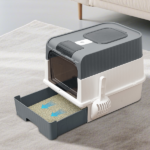 greyMagic Cube Intelligent Cat litter Box - Free Hands, Enjoy Pure Life | Automatic Cleaning, Silent Design, Preferred for Multi Cat Families - Image 2
