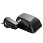 Manual Mirrors Black Left Right Side Pair For 2007-2017 Jeep Wrangler - Image 33