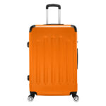 3-in-1 Portable ABS Trolley Case 20" / 24" / 28" Orange - Image 3