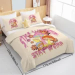 Weird Mushroom Comforter Set Twin - Soft Pink and Red Mushroom Bedding Set with Flower 3 Piece Aesthetic Mushroom Bed Set for Kids Boys Girls (Twin, Yellow) - Image 8