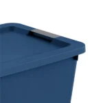 (2 pack) 20 Gallon Large Storage Bin, Plastic Storage Container with Latch Lid, Blue(Shipment from Walmart) - Image 3