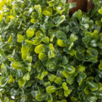 2pcs green 115cm three-ball boxwood PVC artificial tree - Image 11