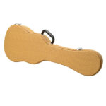 Replace 77197354 26" Top Grade Tenor Leather Ukulele Case Yellow - Image 2
