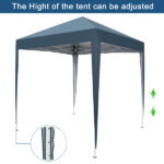 2 x 2m Practical Waterproof Right-Angle Folding Tent Blue - Image 29