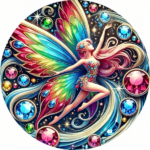 CIFbuy Vintage Fairy Round Aluminum Tin Sign, 8x8 Inch Rustic Shiny Metal Wall Art Retro Style Home Decor For Living Room Bedroom Bar TikTok, TikTok, ar Self-pickup Logiopics - Image 7