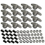 16Pcs Steel Roller Tip Rocker Arms Set Fit for Small Block Chevy 305 350 400 1.6 Ratio 3/8" Stud - Image 4